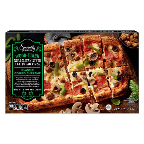 Specially Selected Wood Fired Classic Combo Supreme Flatbread